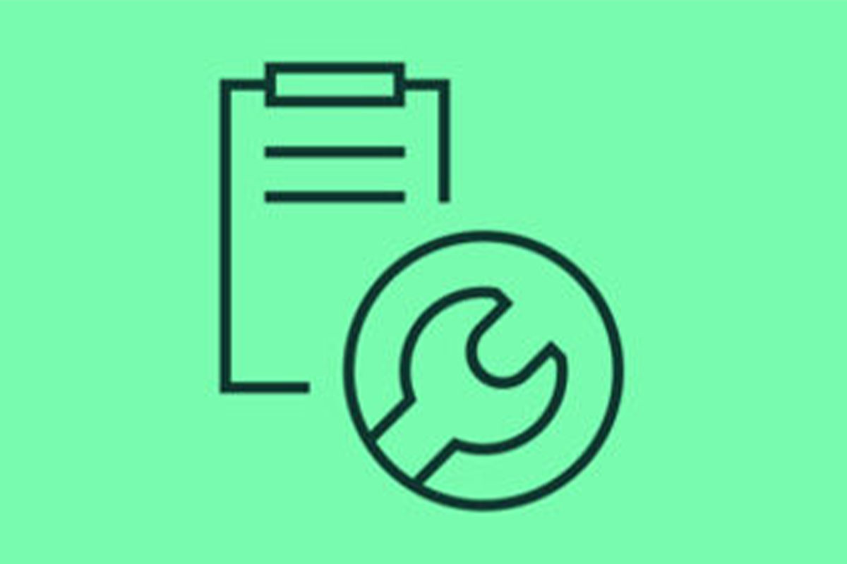Icon Checkliste und Schraubenzieher