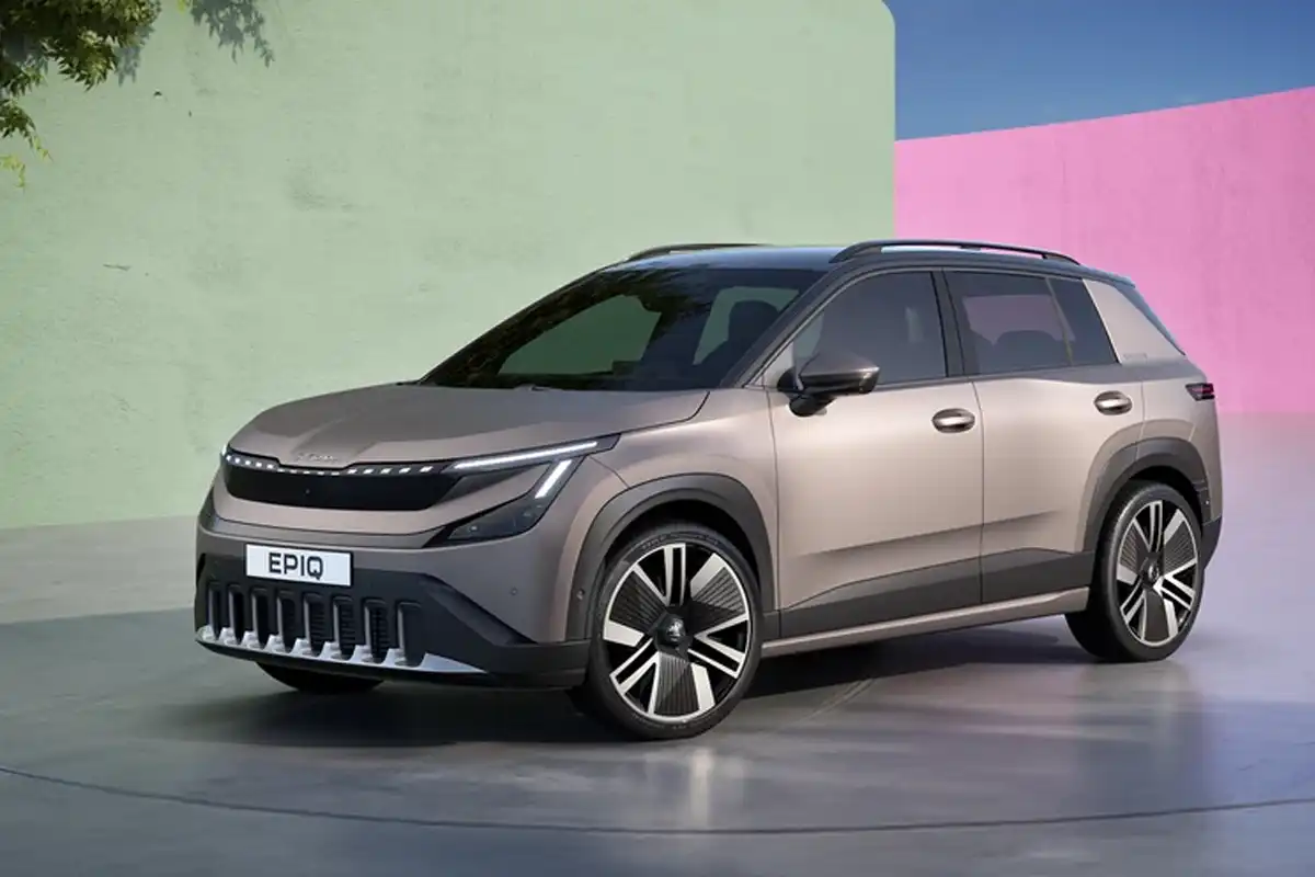 Bild zeigt den Skoda Enyaq