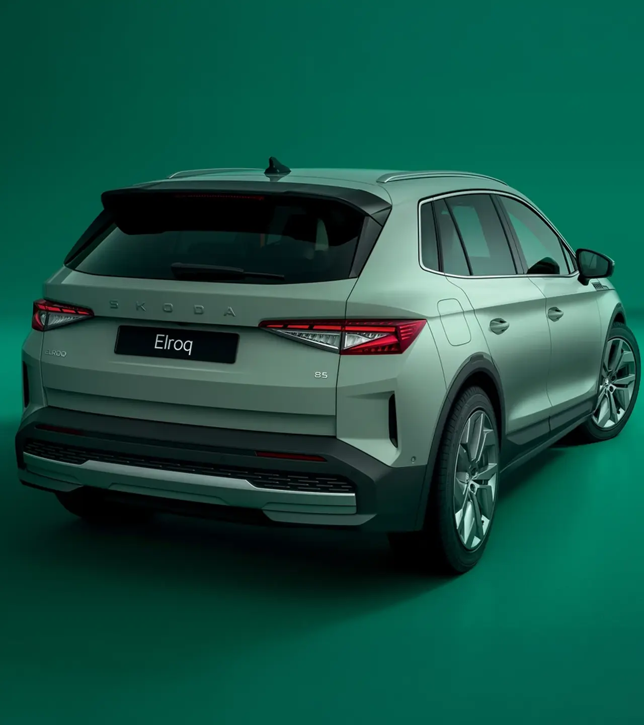 Skoda Elroq von hinten
