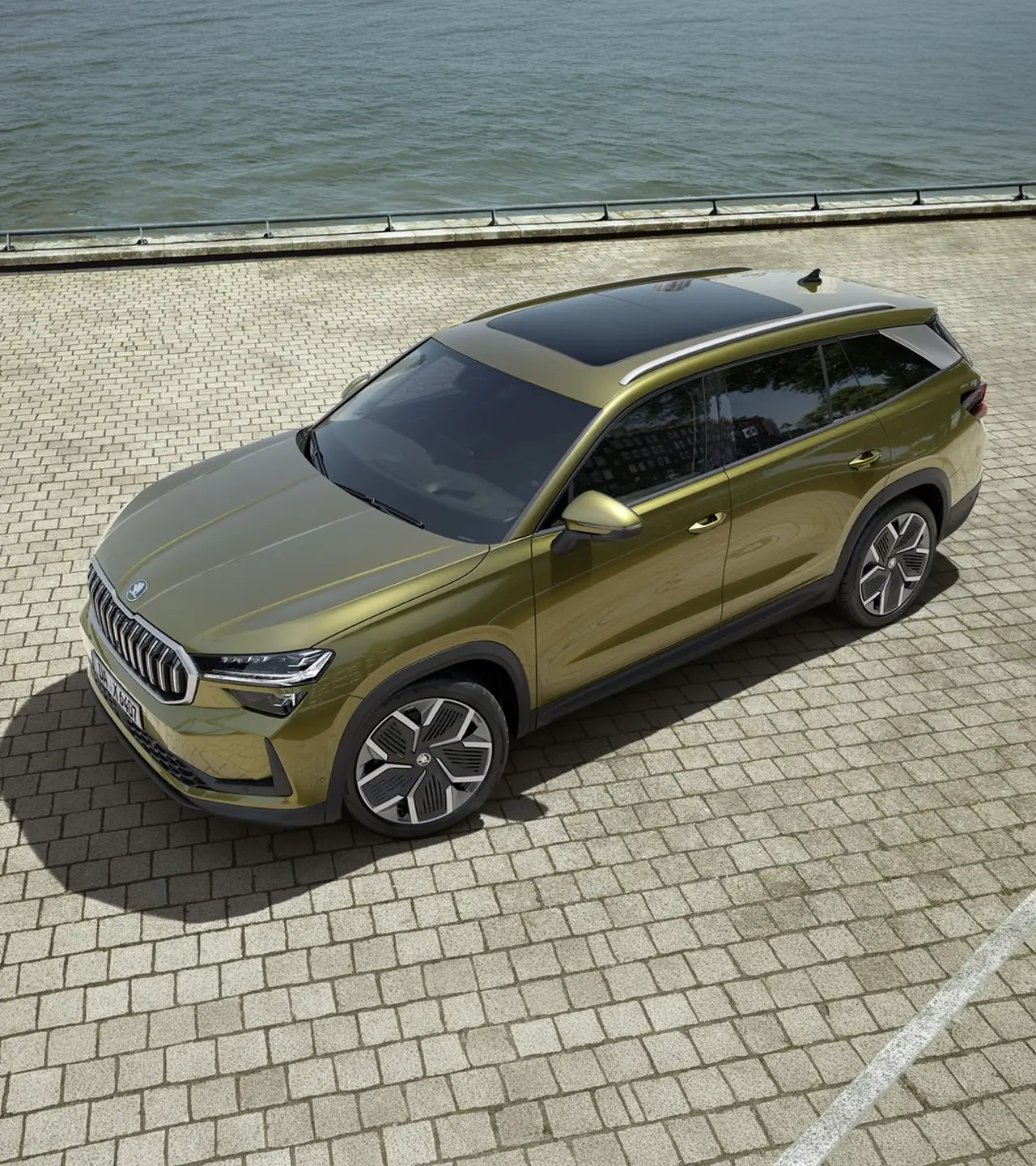Kodiaq von oben 