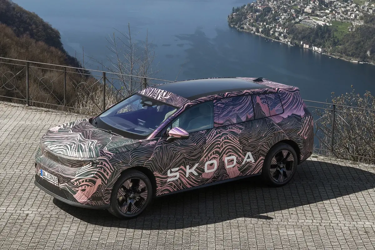 Skoda Peaq Foto von oben