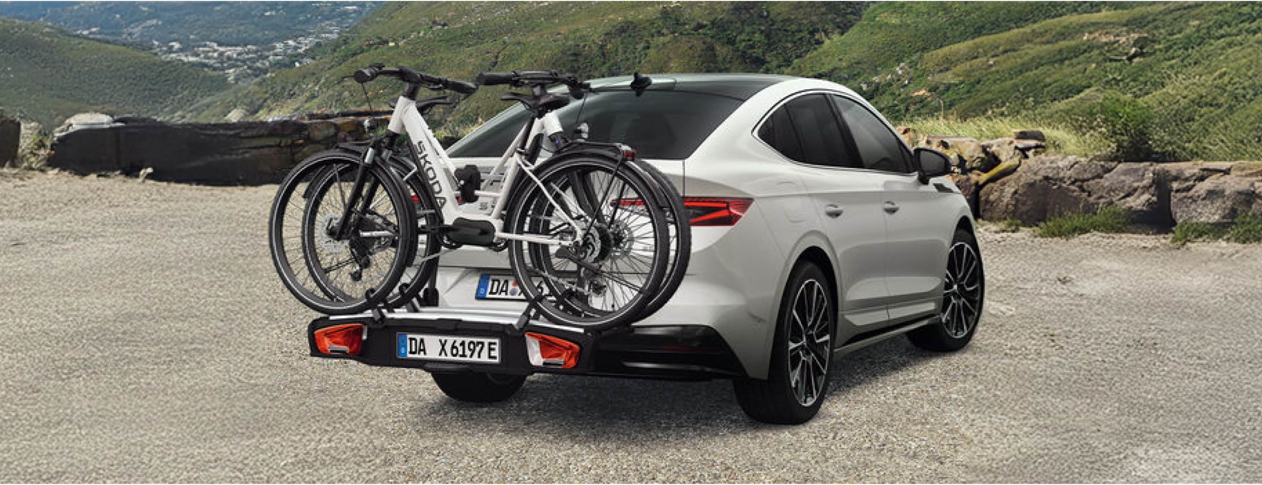 Fahrradträger für Anhängerkupplung 2 Fahrräder