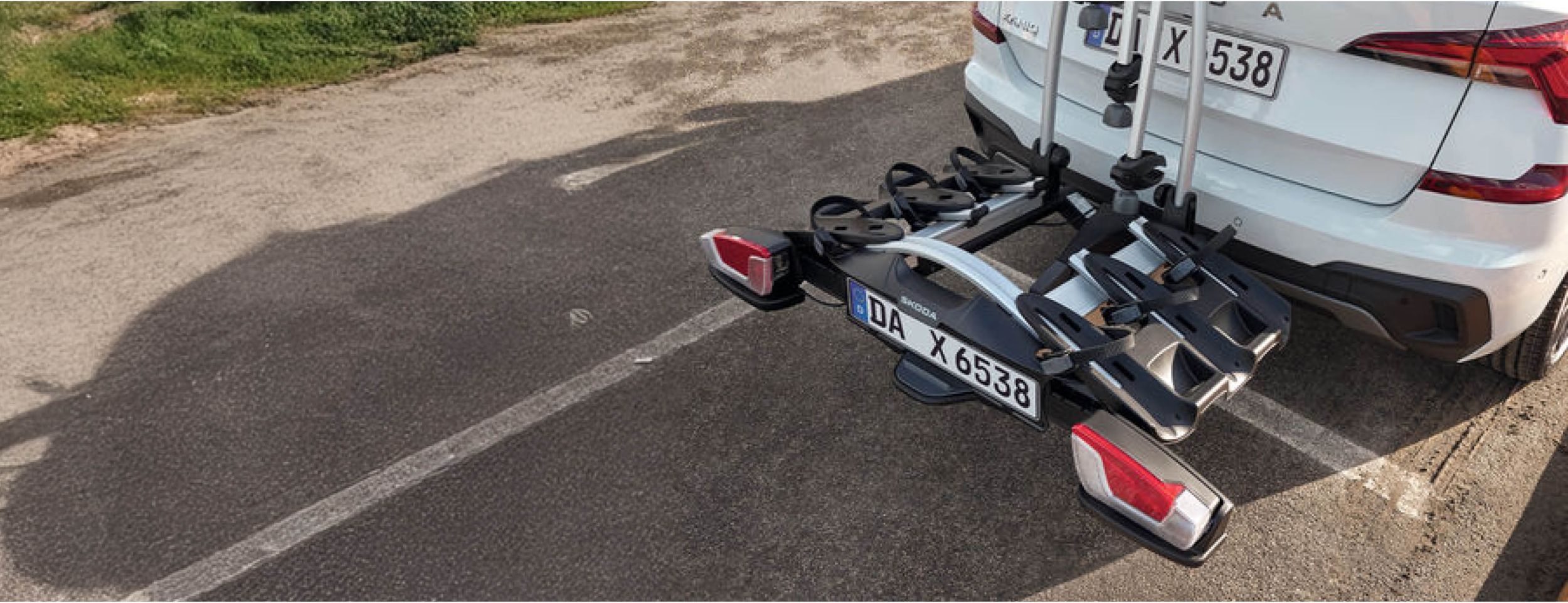 Fahrradträger für Anhängerkupplung 3 Fahrräder