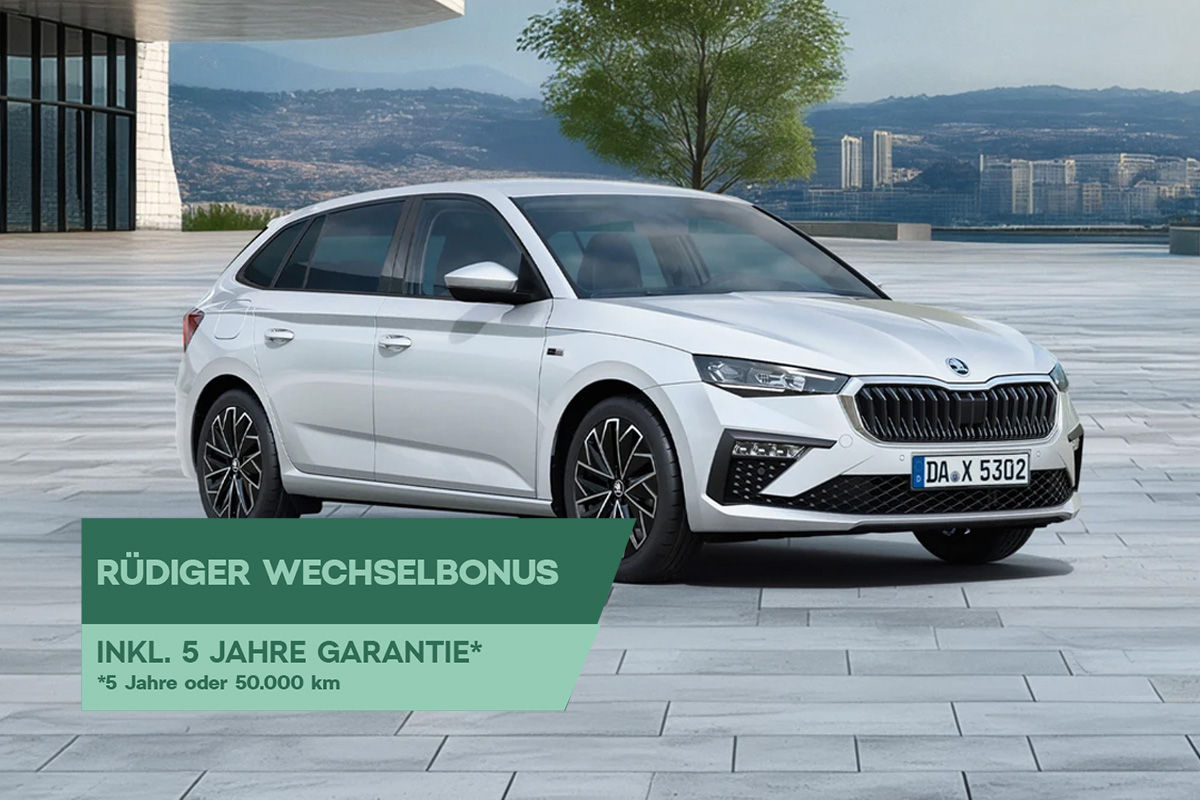 weißer Scala von der Seite