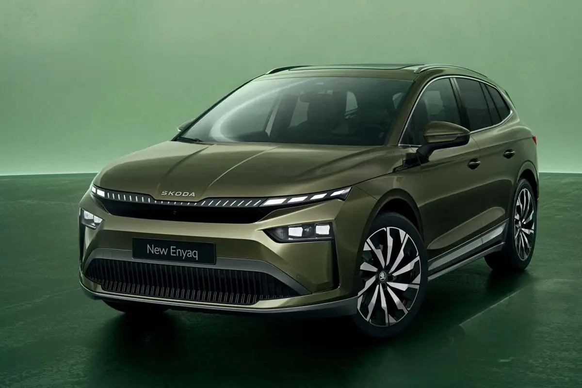 Bild zeigt den Skoda Enyaq