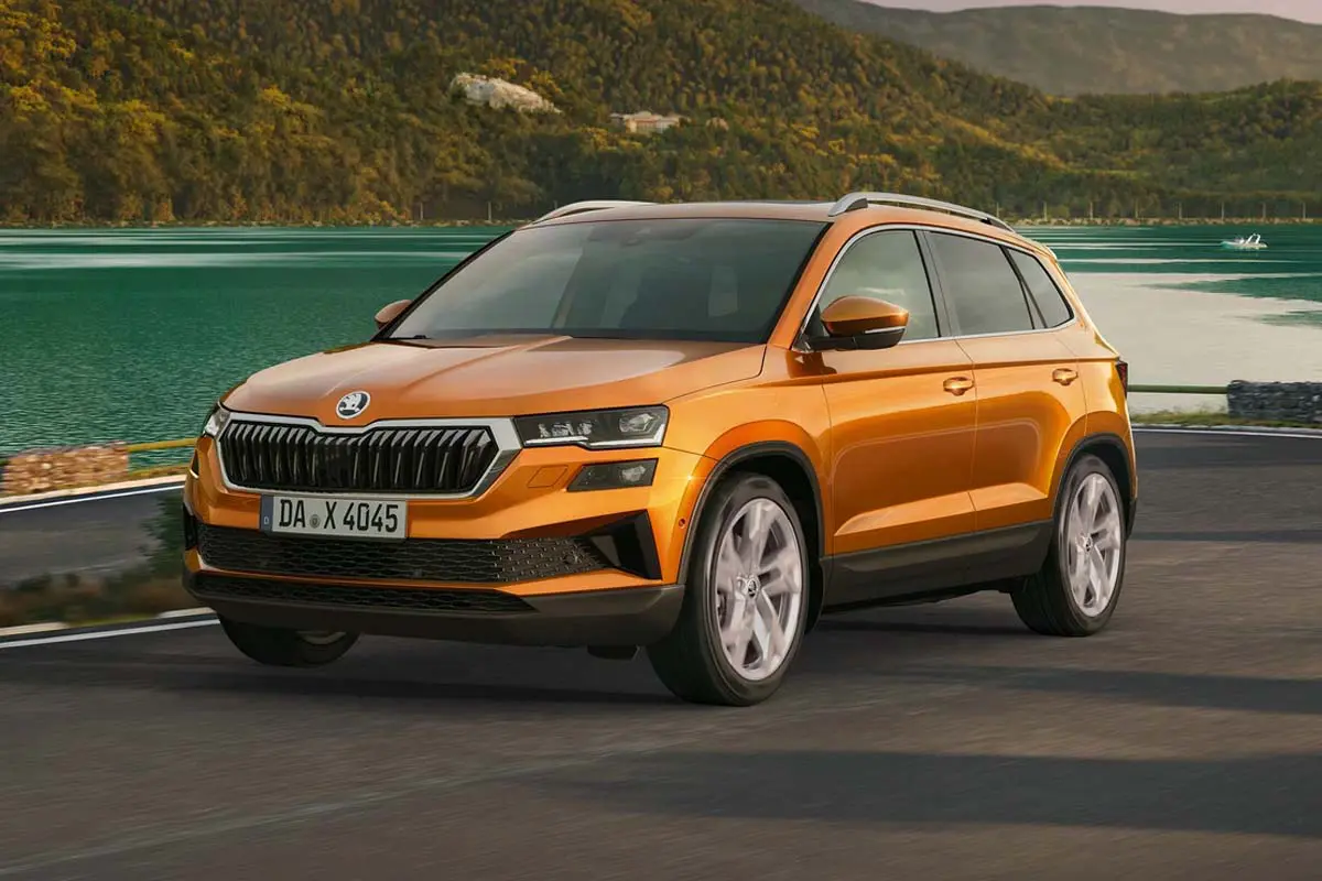 Bild zeigt den Skoda Karoq