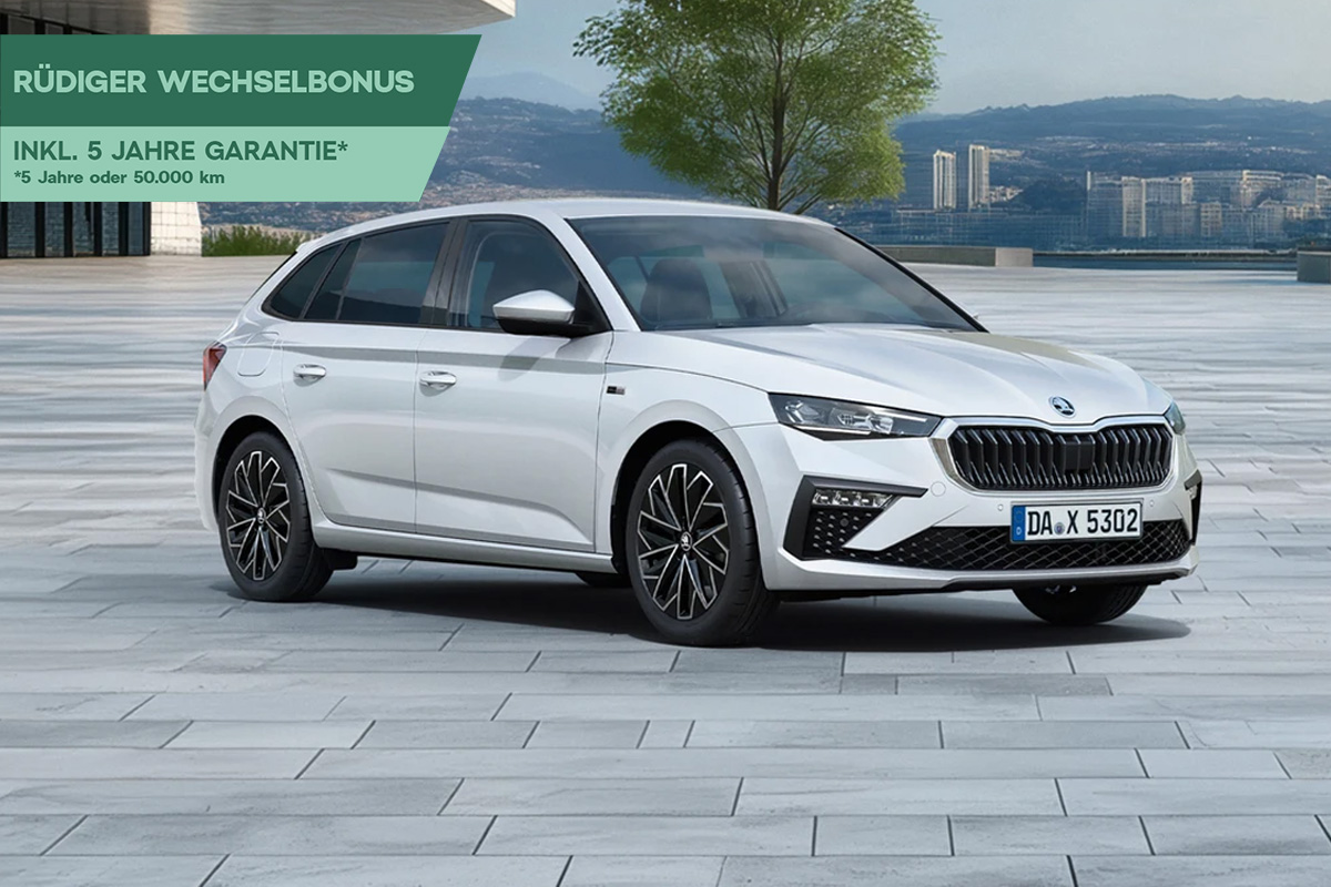 weißer Scala von der Seite